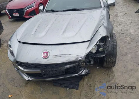 2017 Fiat 124 Spider Classica from USA, damaged, VIN JC1NFAEK8H0128077